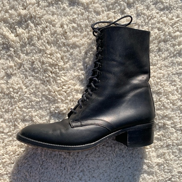 Charles David vintage granny boot size 8 - Picture 2 of 16